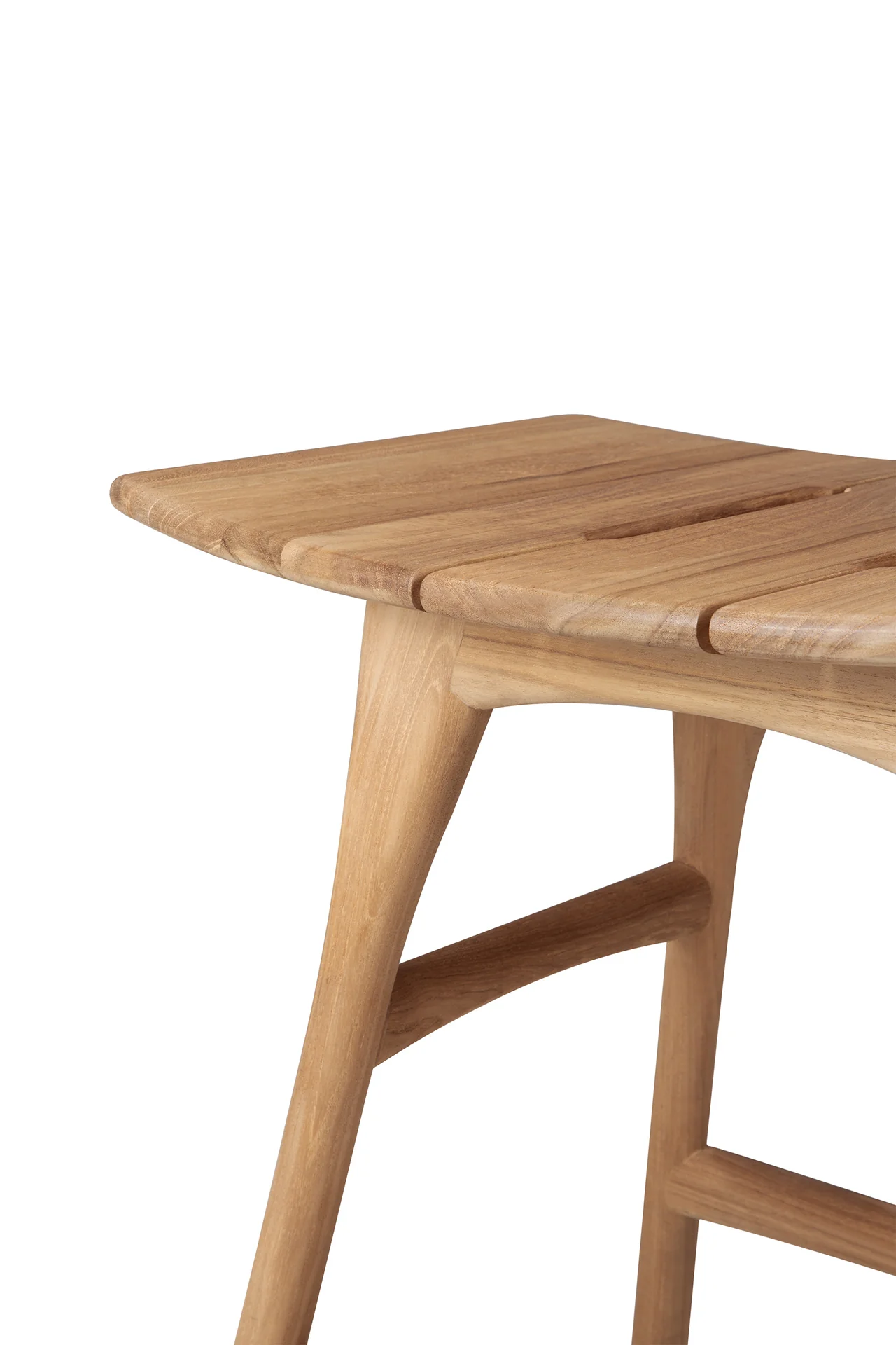 Ethnicraft Teak Osso Outdoor Stool - Image 6