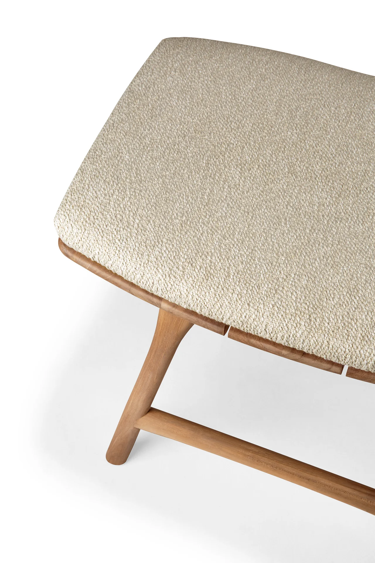 Ethnicraft Teak Osso Outdoor Stool - Fabric - Image 17