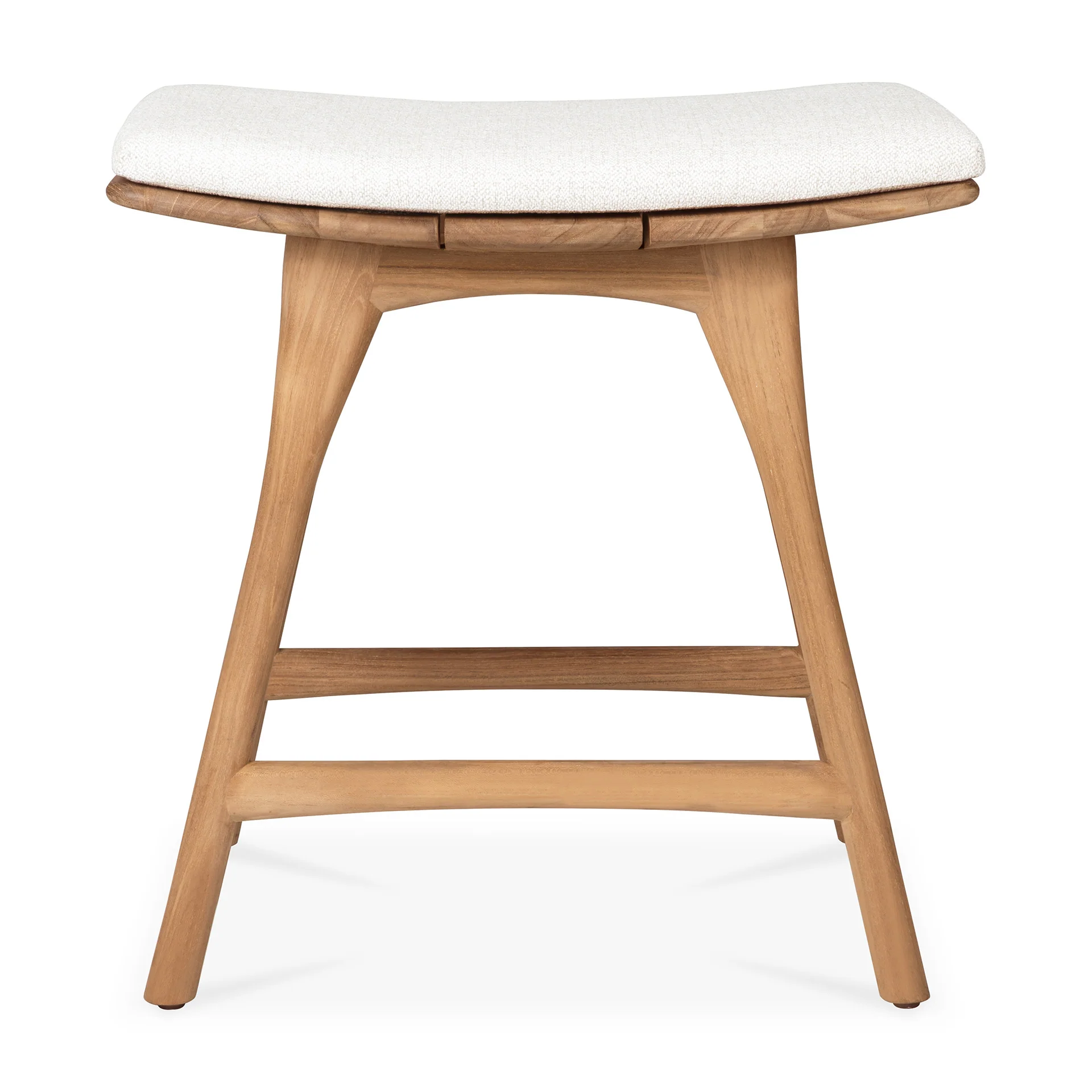 Ethnicraft Teak Osso Outdoor Stool - Fabric - Image 5