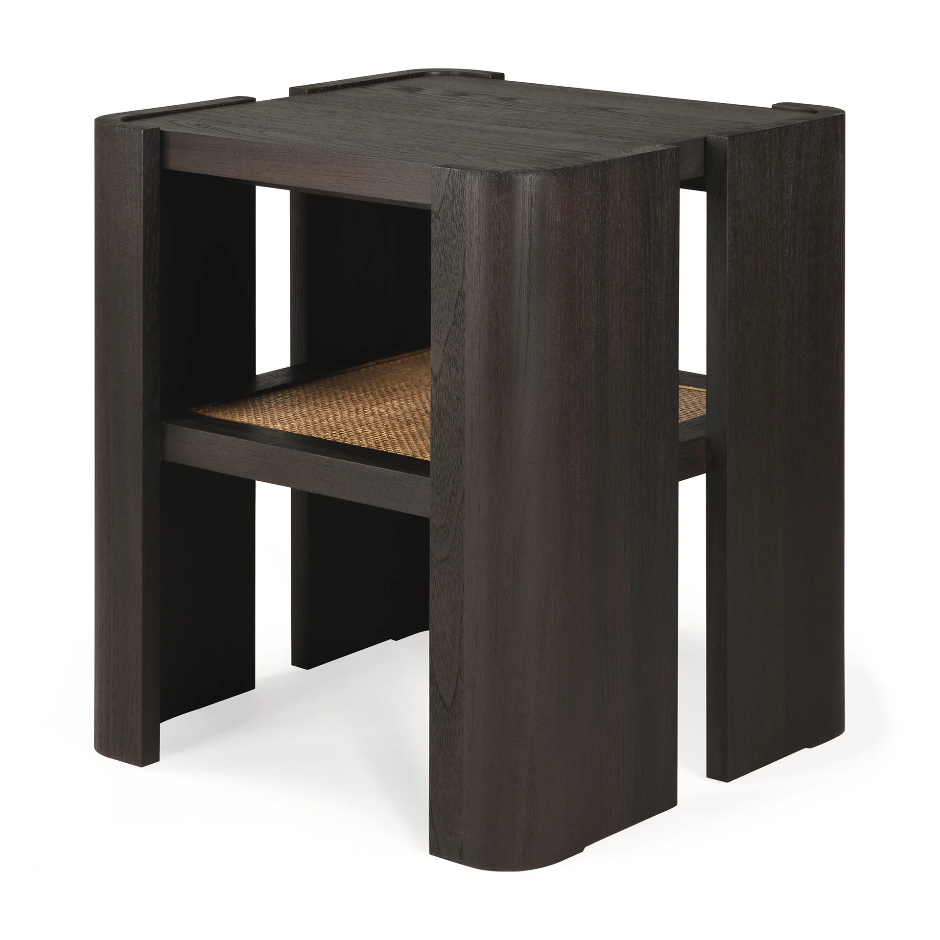 Ethnicraft Teak Panel Side Table - Image 2