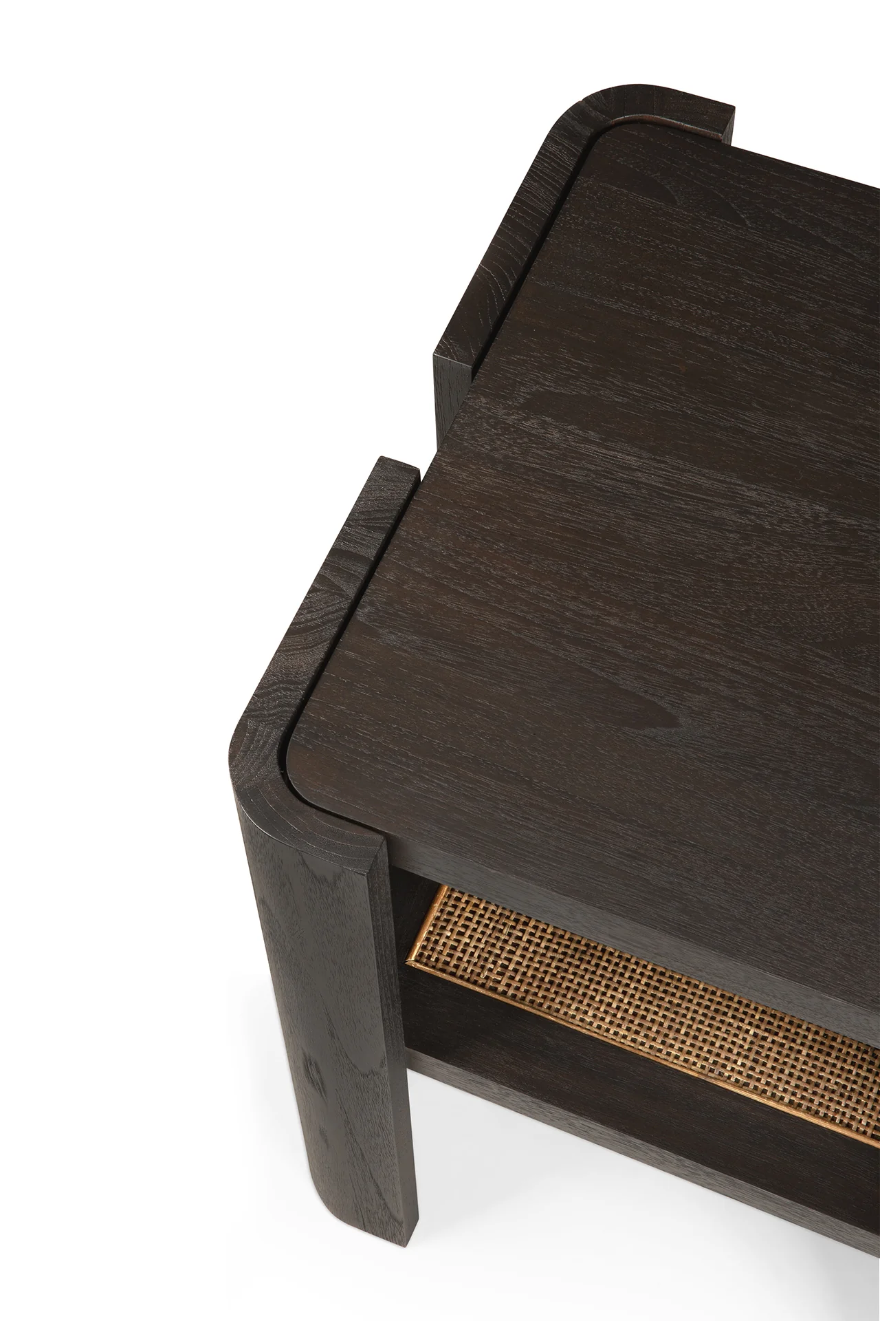 Ethnicraft Teak Panel Side Table - Image 4