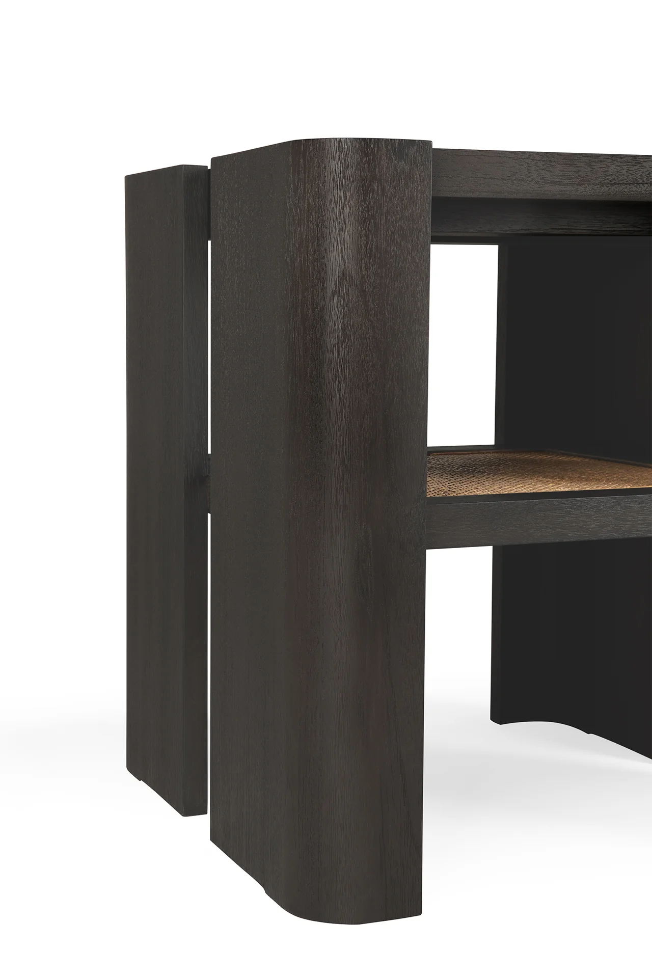 Ethnicraft Teak Panel Side Table - Image 6