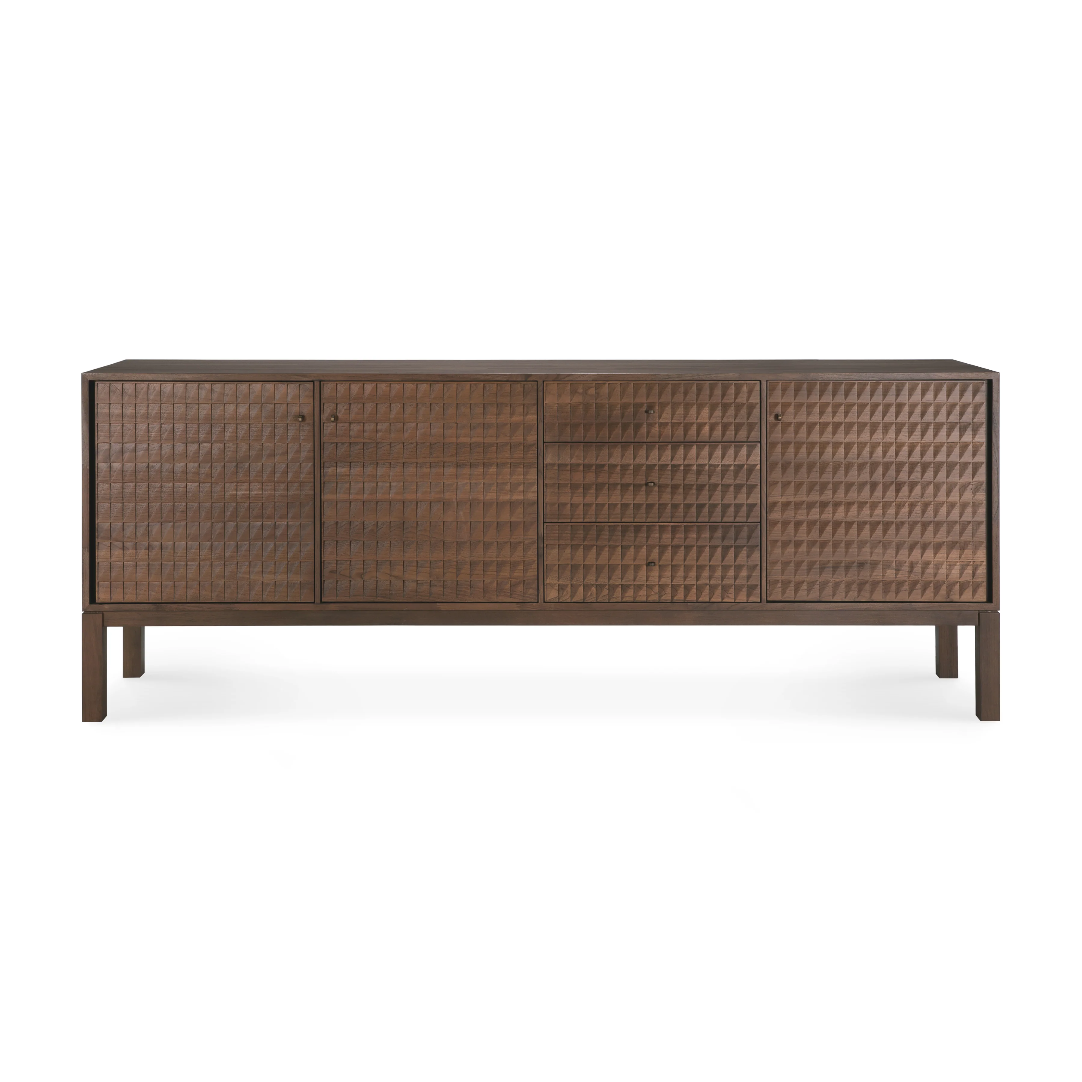 Ethnicraft Teak Sono Sideboard - 3 Doors/3 Drawers