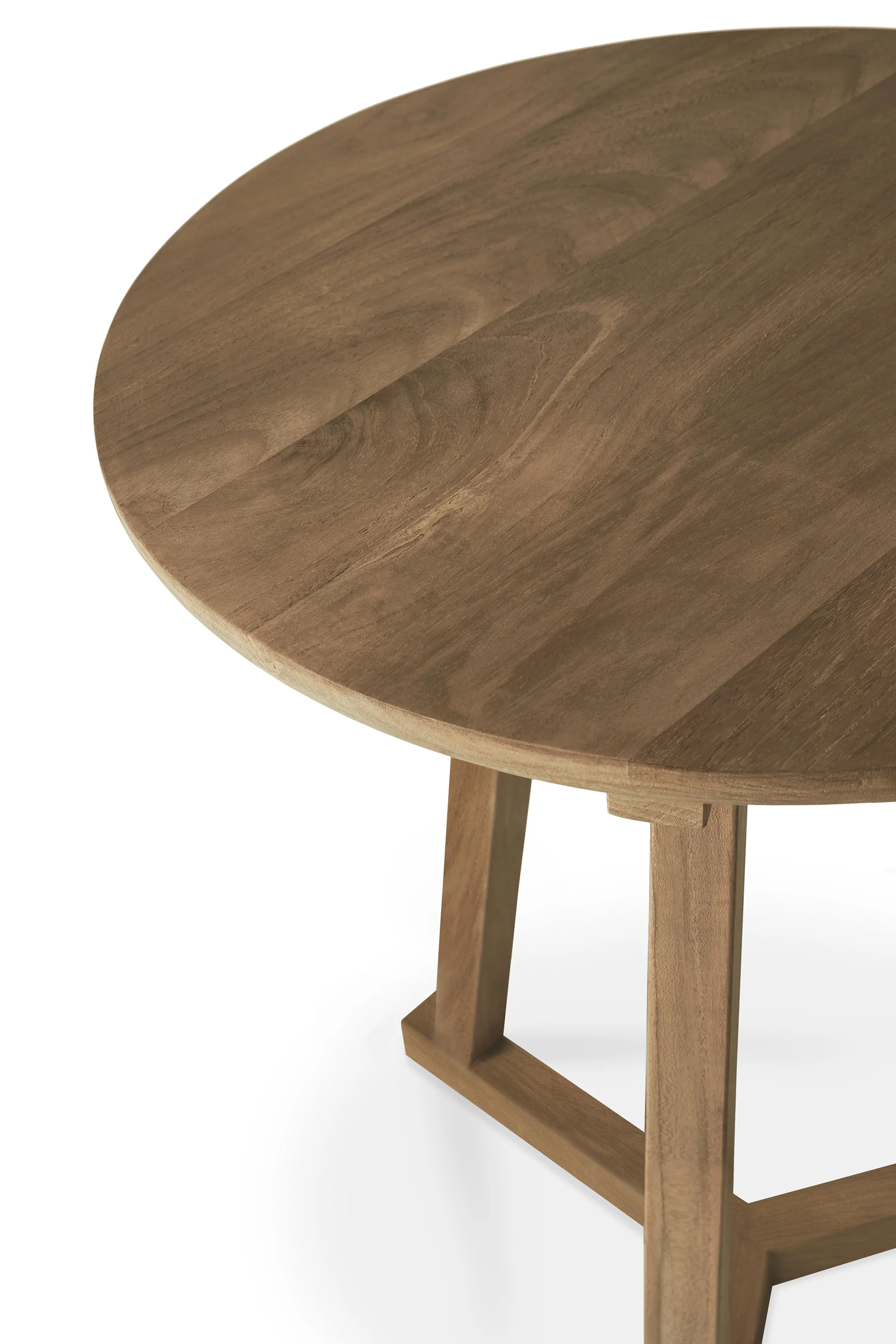 Ethnicraft Teak Tripod Side Table - Image 2