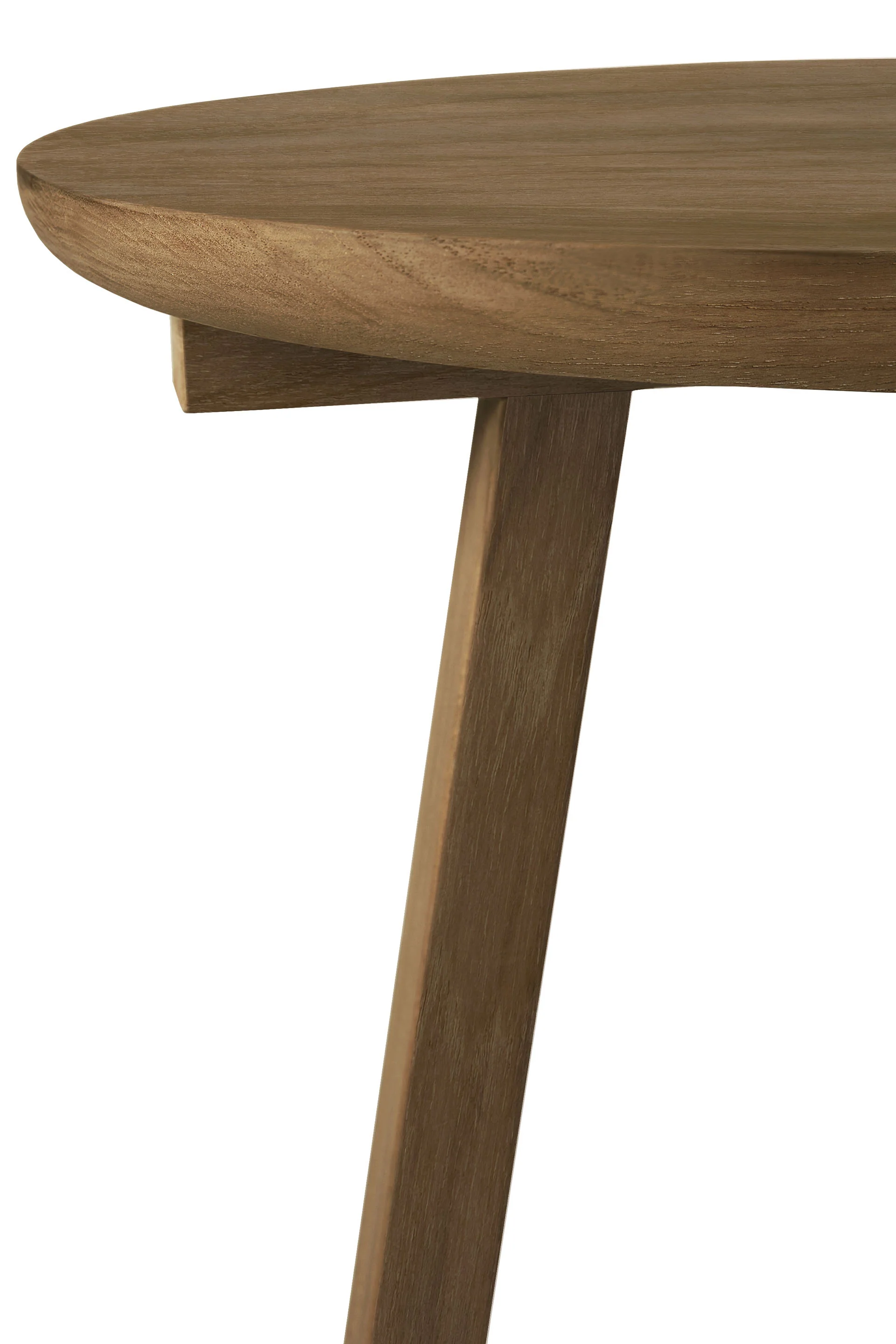 Ethnicraft Teak Tripod Side Table - Image 3
