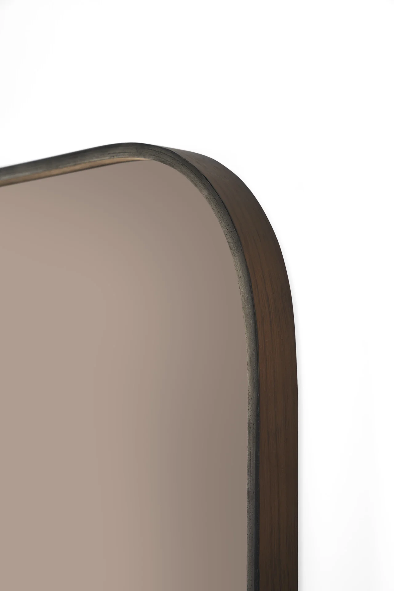 Ethnicraft Walnut Camber Wall Mirror - Image 3