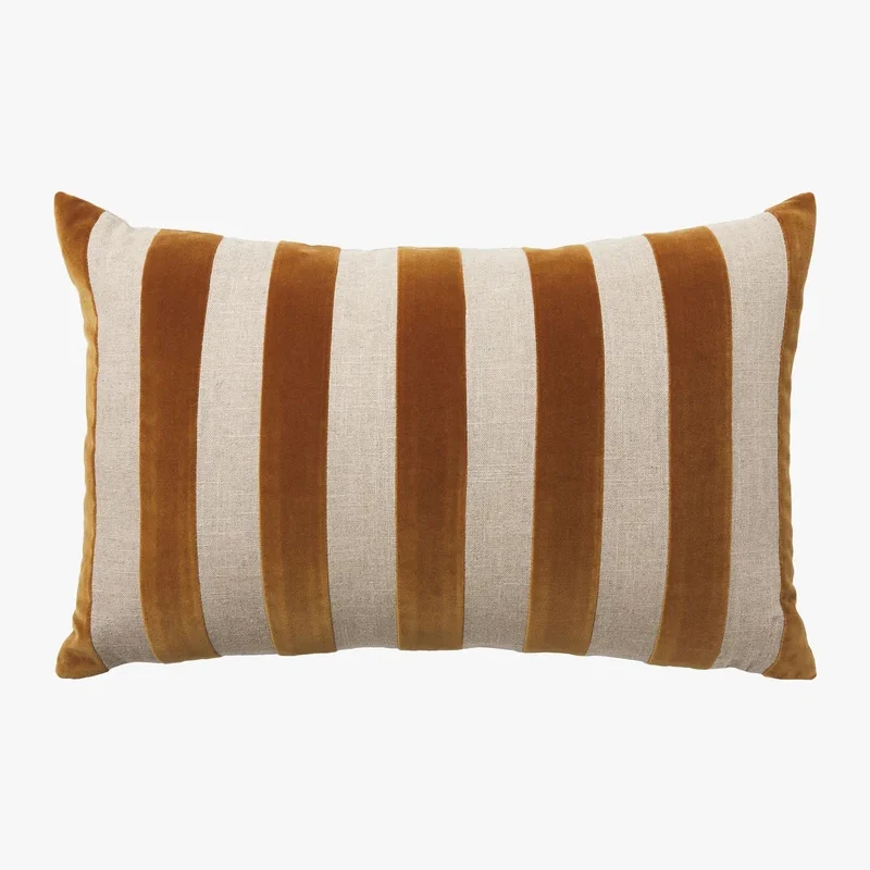 Etro Striped Velvet Cushion - Image 5