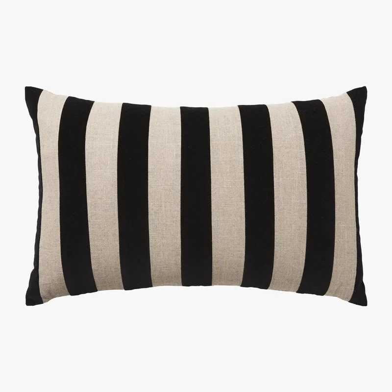 Etro Striped Velvet Cushion - Image 6