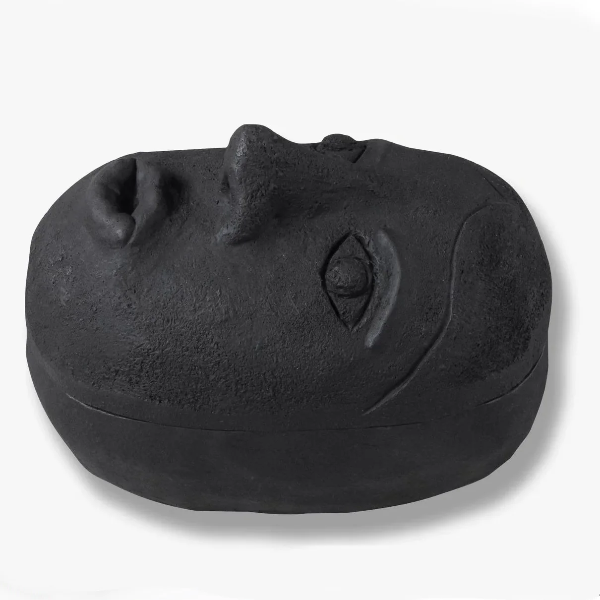 Face Jar Art Piece