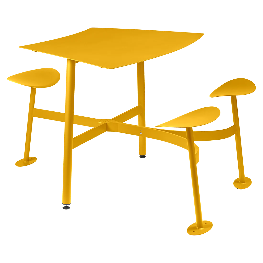Fermob Bolder 3 Seater Modular Table with Seats - Image 14
