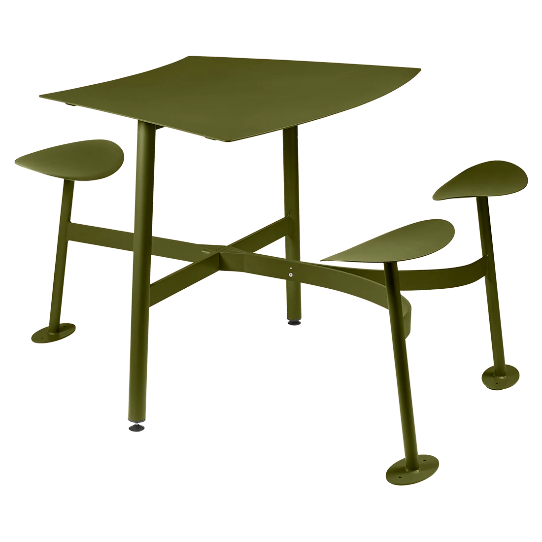 Fermob Bolder 3 Seater Modular Table with Seats - Image 25
