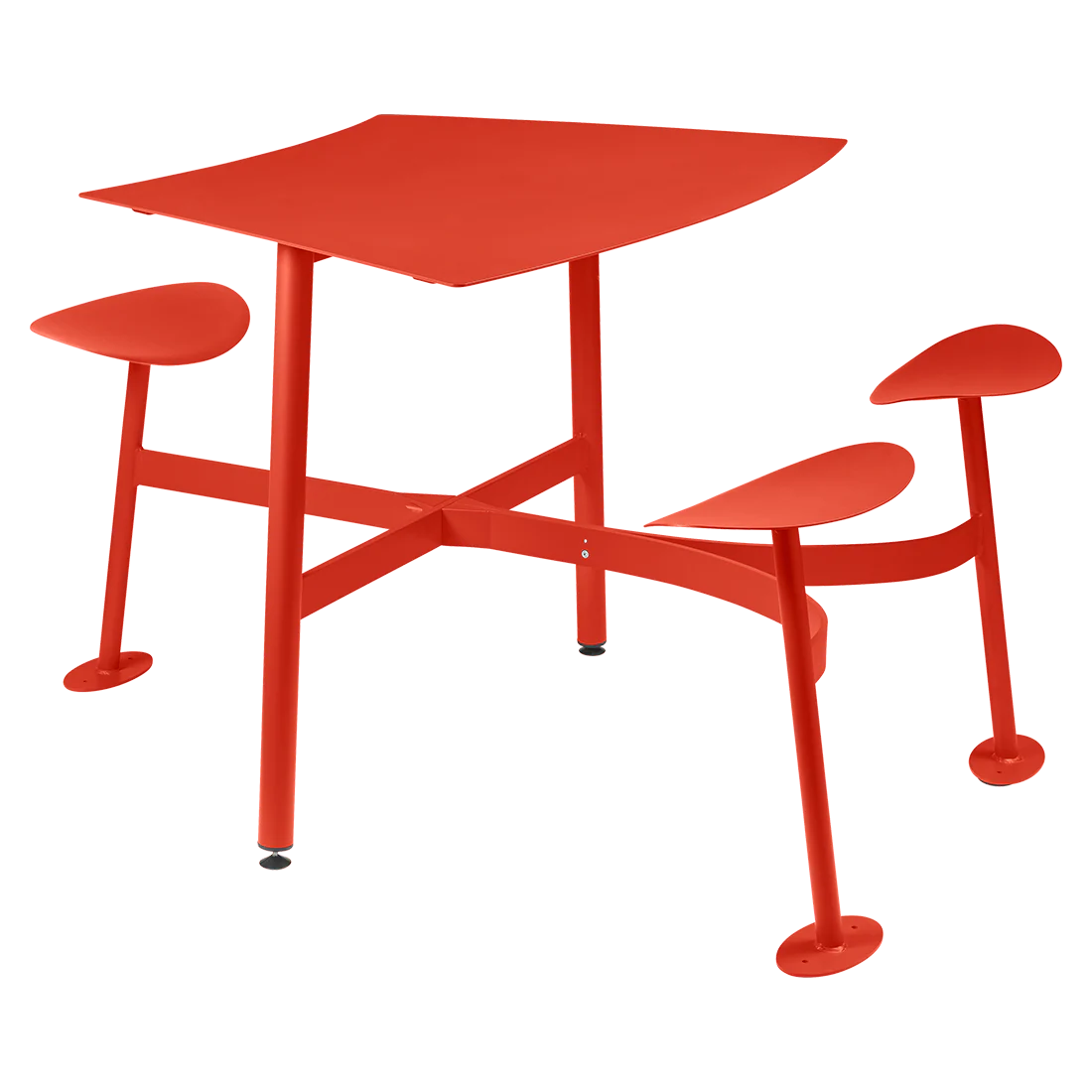 Fermob Bolder 3 Seater Modular Table with Seats - Image 6
