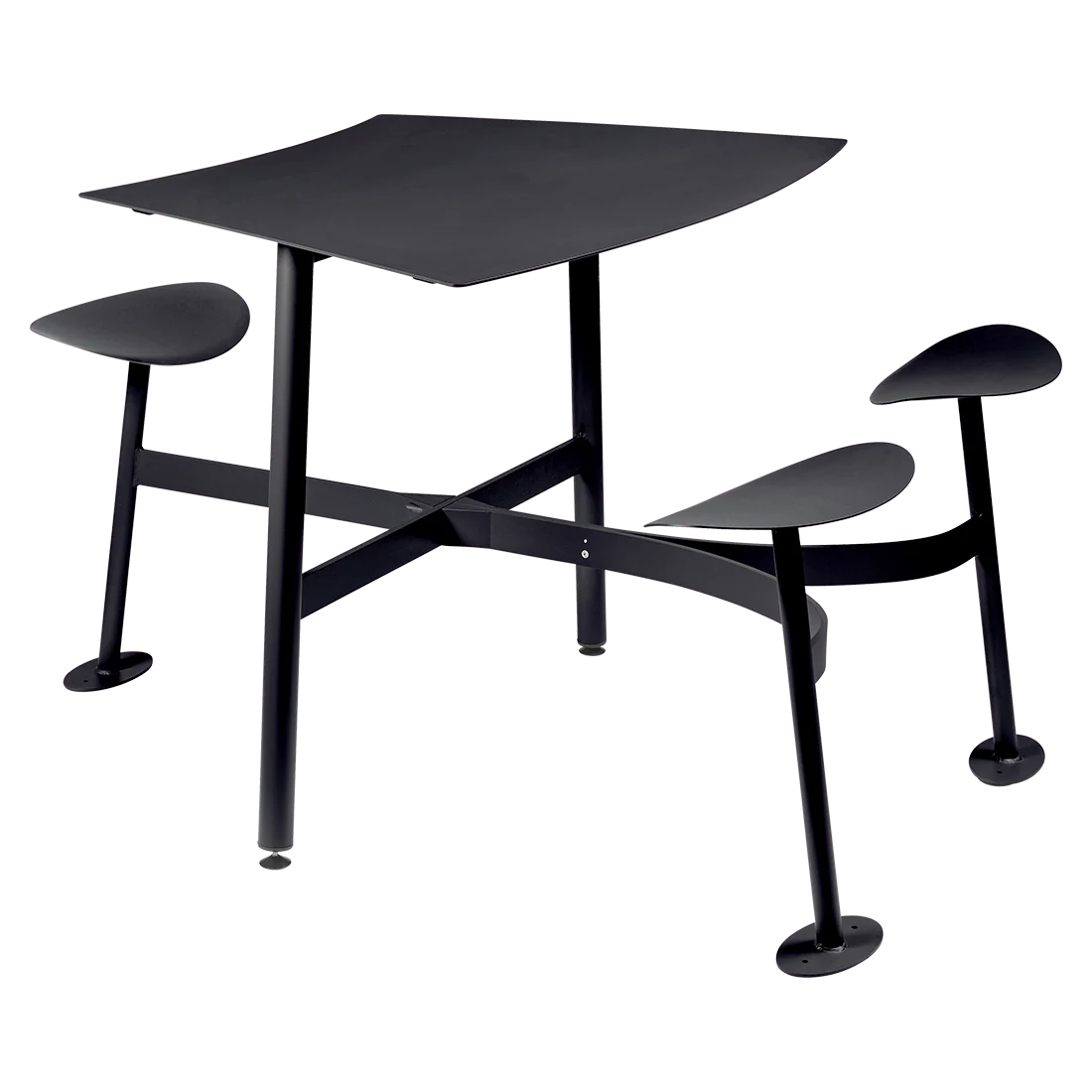 Fermob Bolder 3 Seater Modular Table with Seats - Image 7