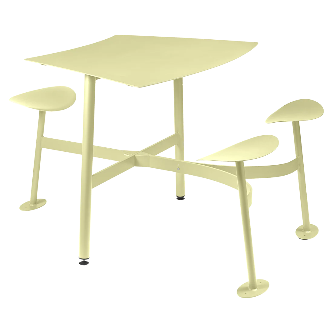 Fermob Bolder 3 Seater Modular Table with Seats - Image 9