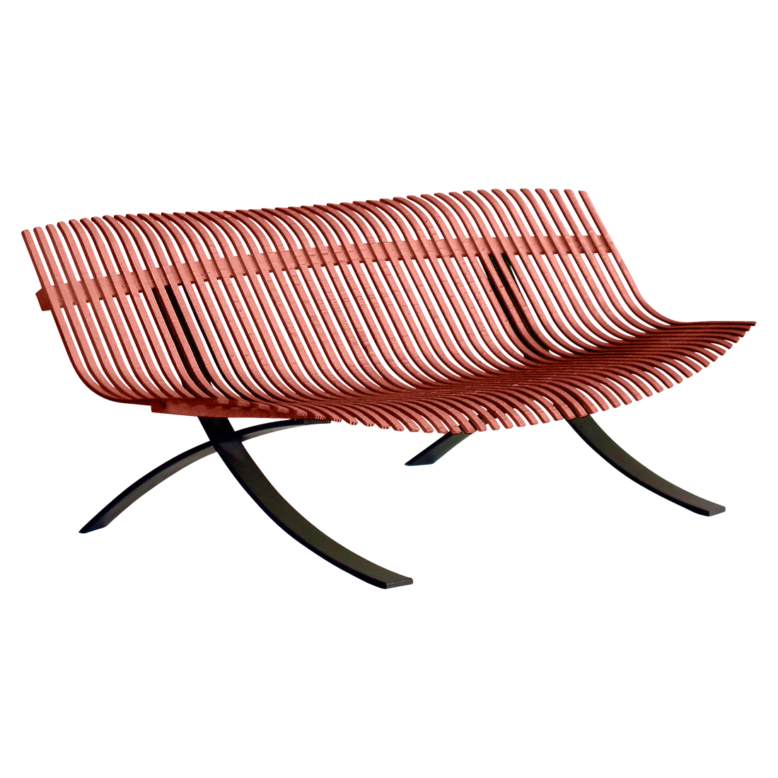 Fermob Charivari Bench - Image 3