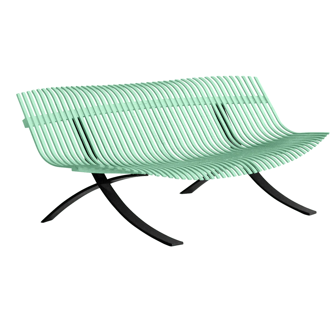 Fermob Charivari Bench - Image 8