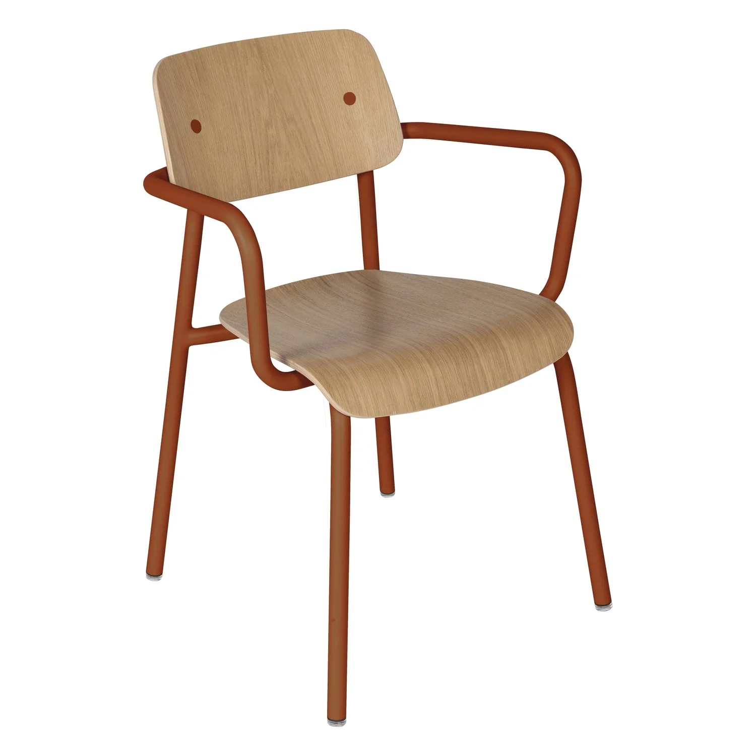Fermob Studie Oak Armchair - Image 27