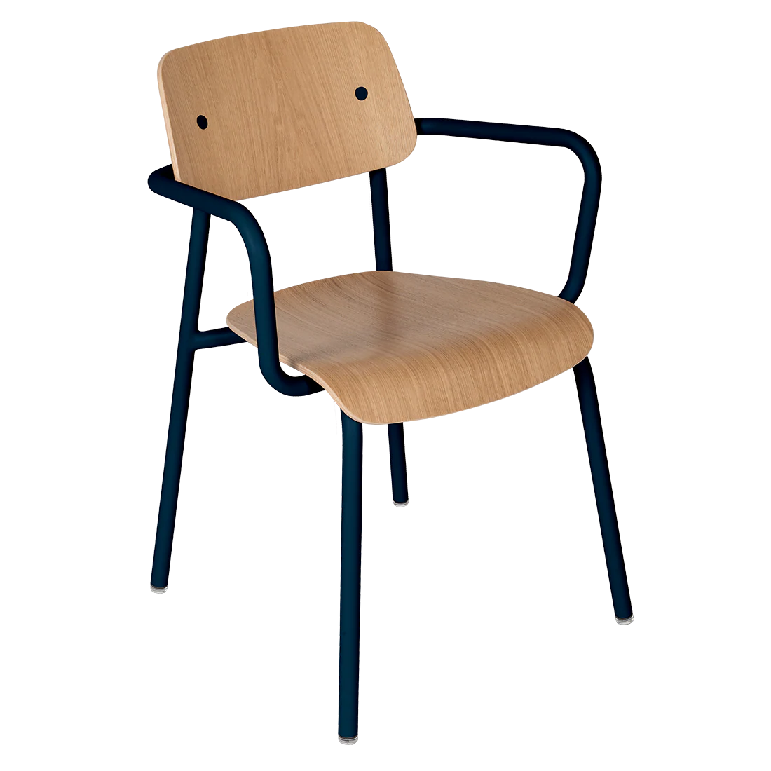 Fermob Studie Oak Armchair - Image 3