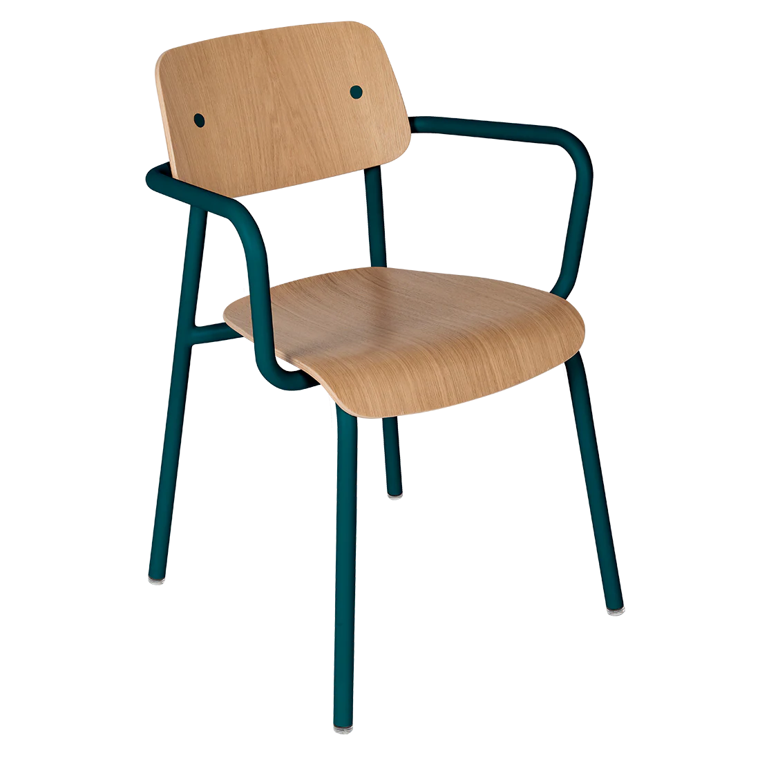 Fermob Studie Oak Armchair - Image 4