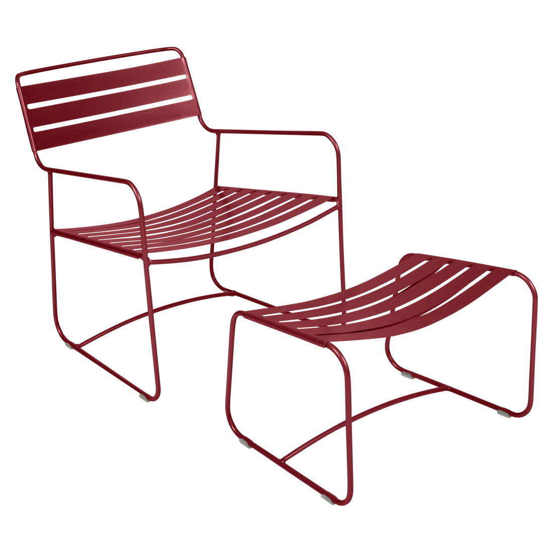 Fermob Surprising Lounger with Footrest - Image 3
