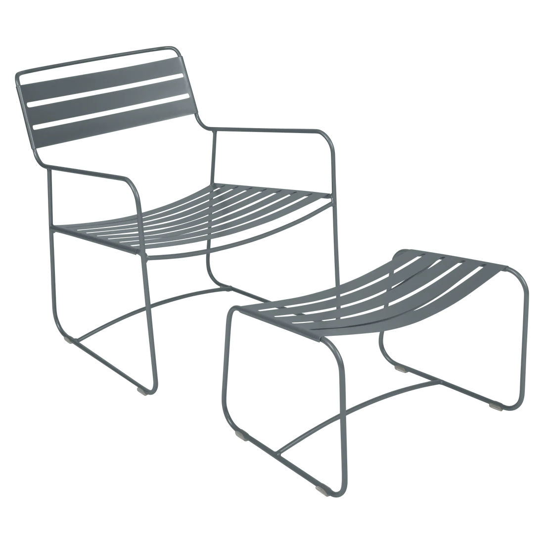 Fermob Surprising Lounger with Footrest - Image 4