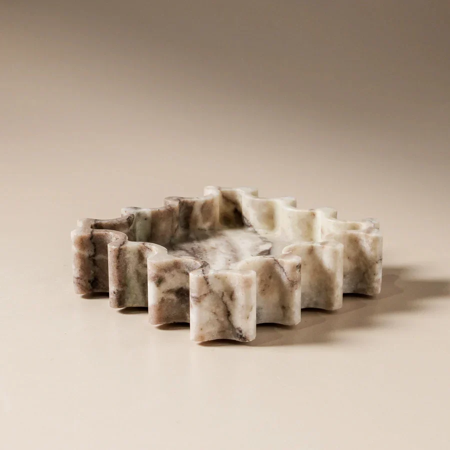 Flack Marble Tray