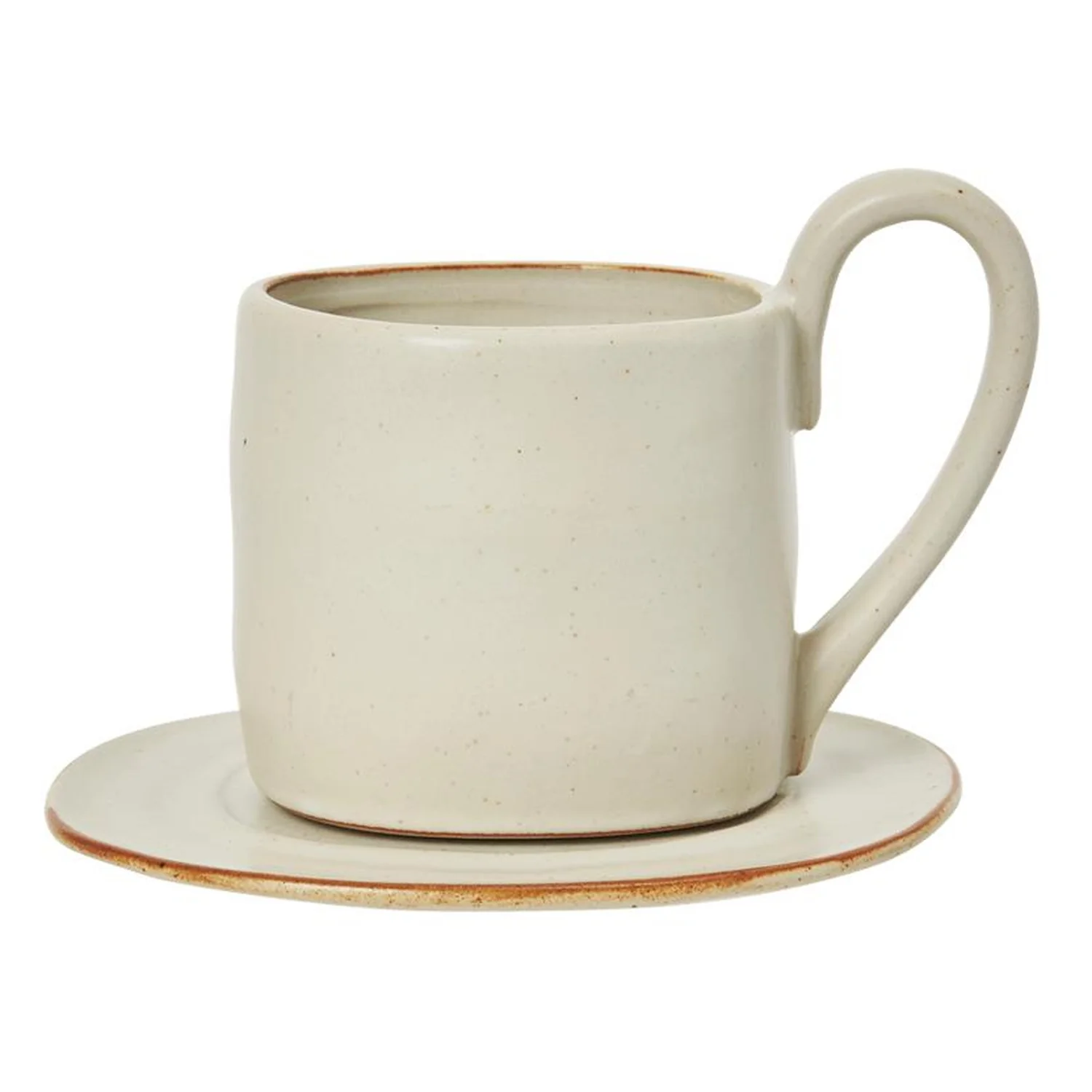 Flow Mug with Saucer - Image 2