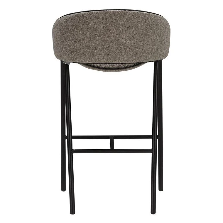 Folium Bar Stool with Leather Piping - Image 4
