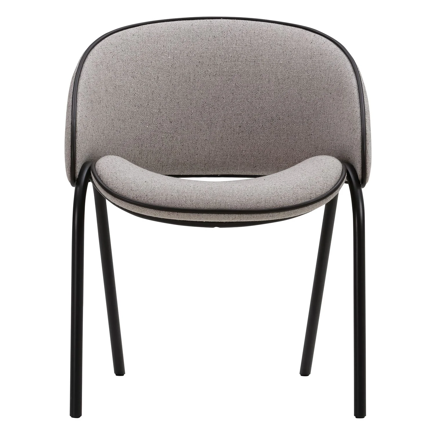 Folium Dining Chair with Leather Piping - Image 12
