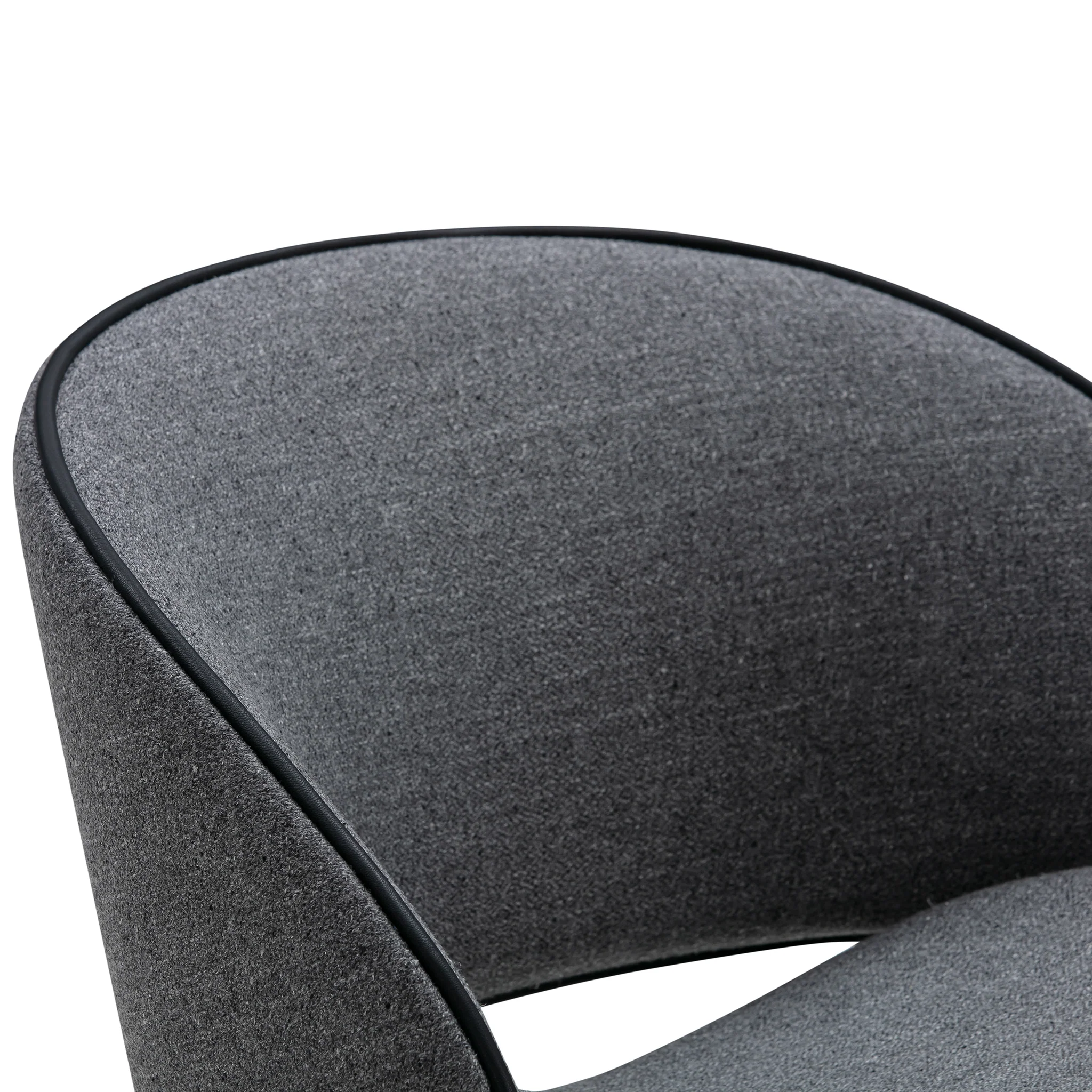 Folium Dining Chair with Leather Piping - Image 19
