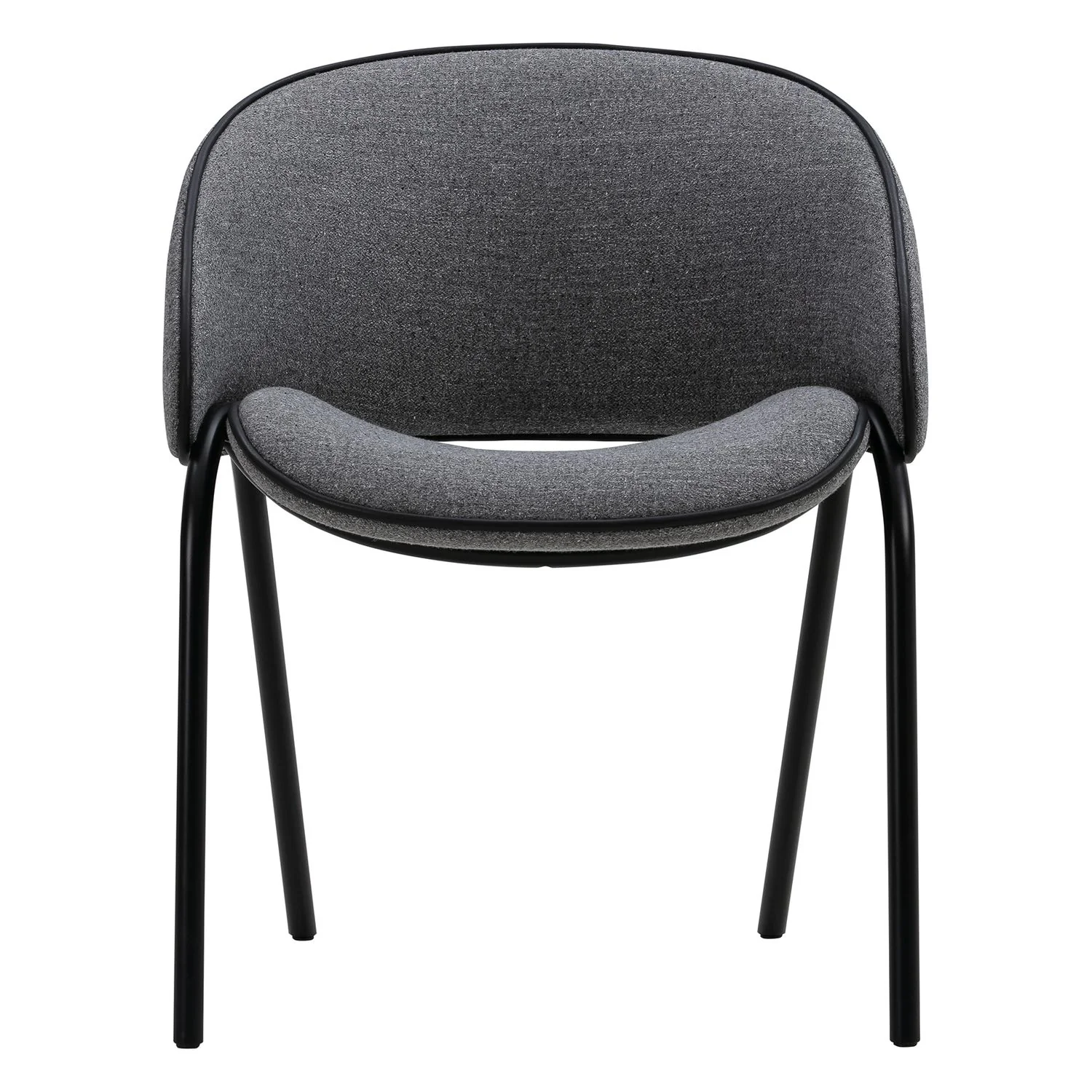 Folium Dining Chair with Leather Piping - Image 8