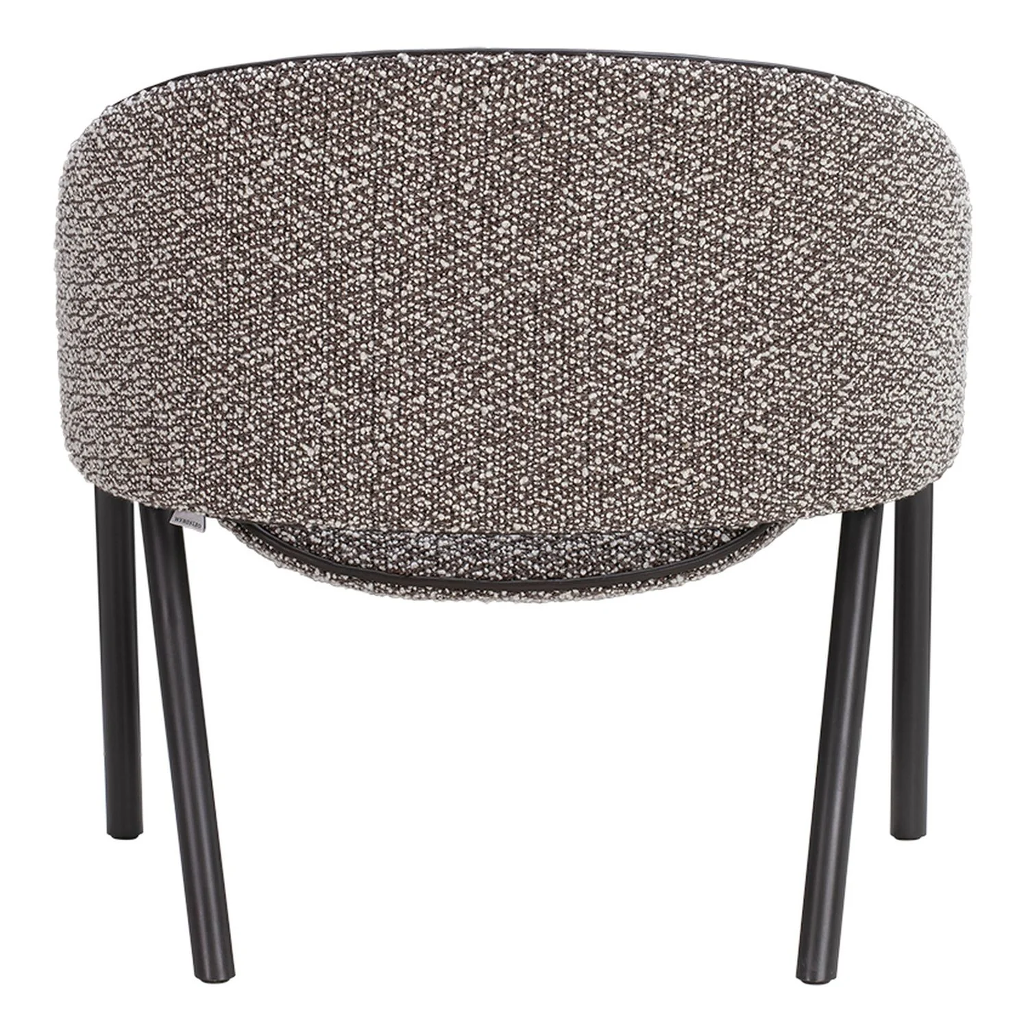 Folium Lounge Chair with Leather Piping - Image 3