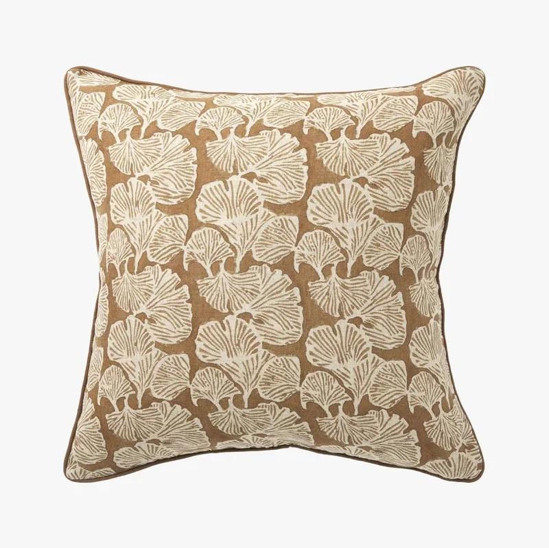 Ginkgo Linen Cushion - Image 3