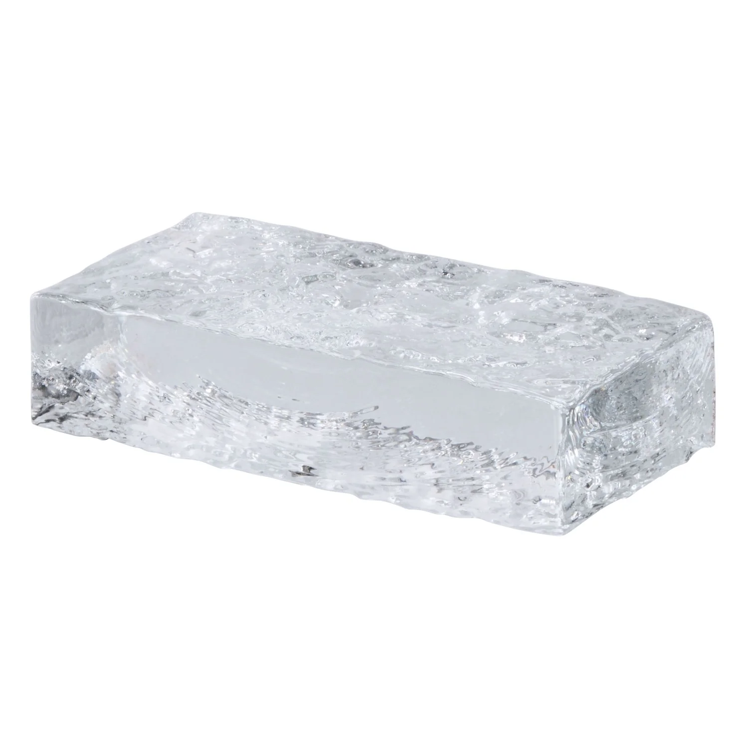 Glass Brick Sculpture