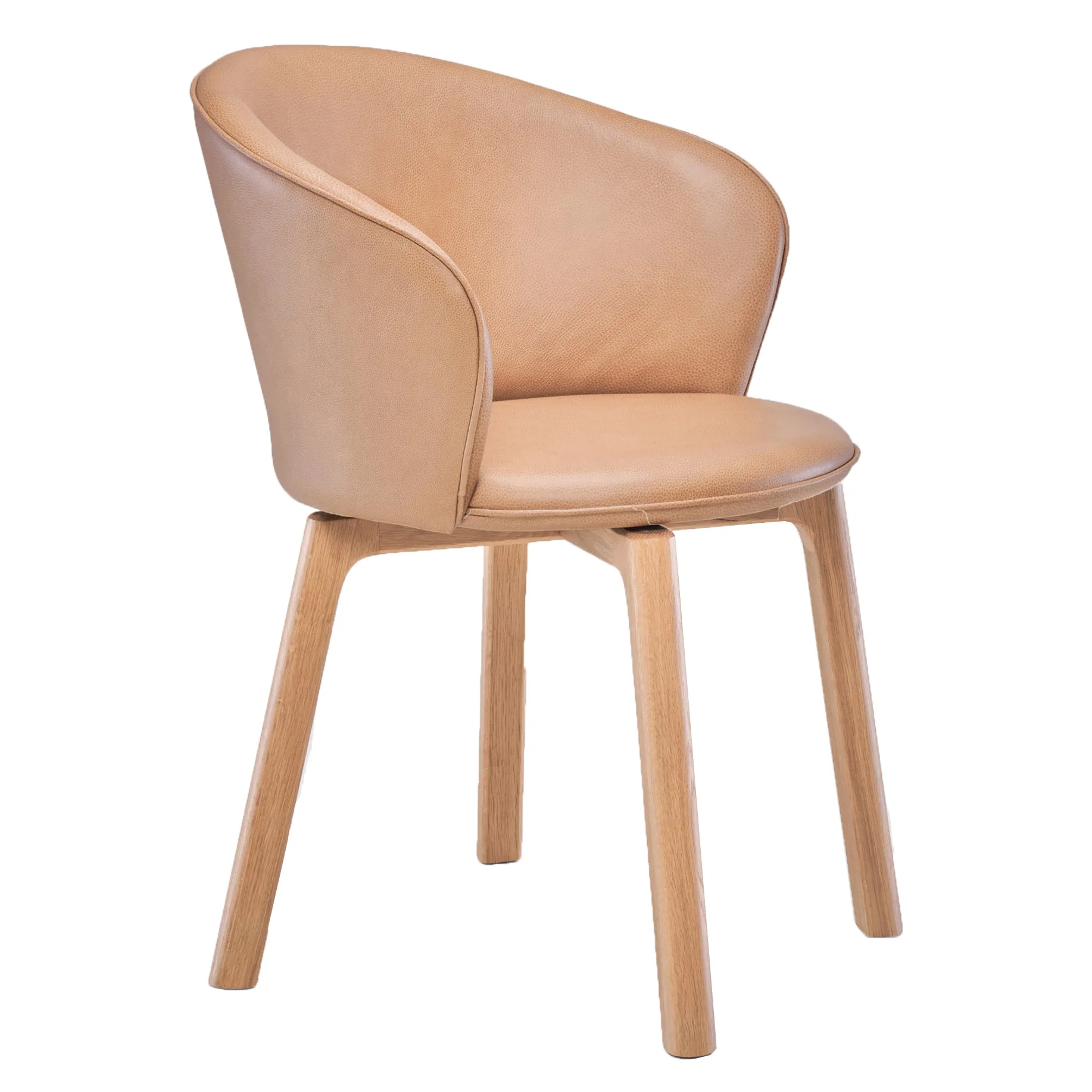 Glide Dining Chair - Light Oak - Pecan-Alabama 003 - Floor Stock