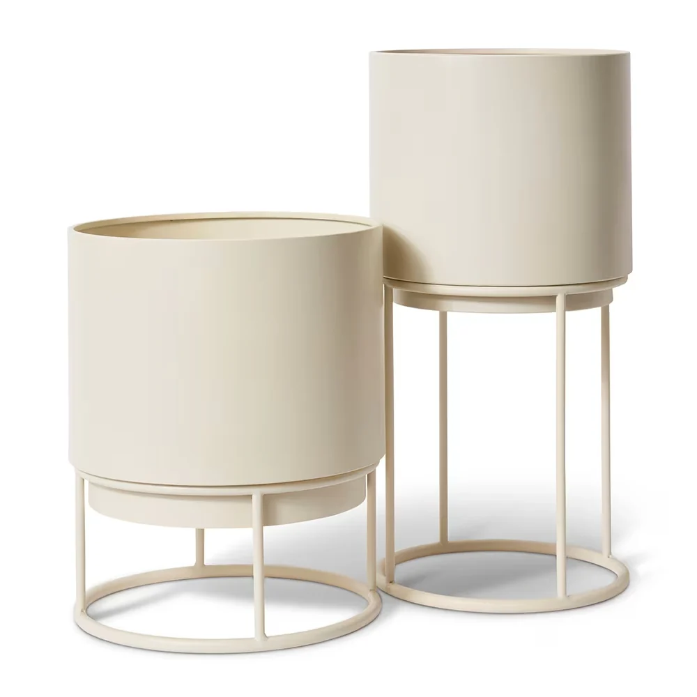 Gunnor Planter with Stand - Set of 2
