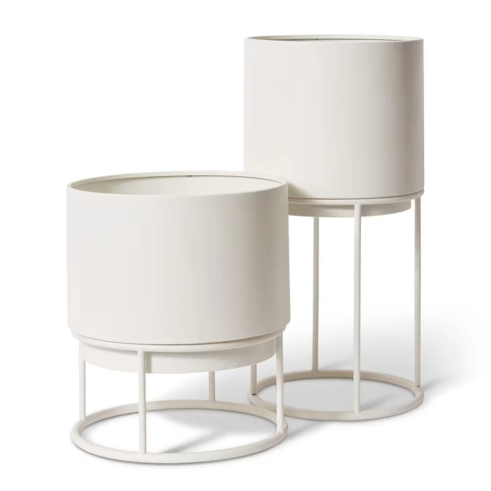 Gunnor Planter with Stand - Set of 2 - Image 3