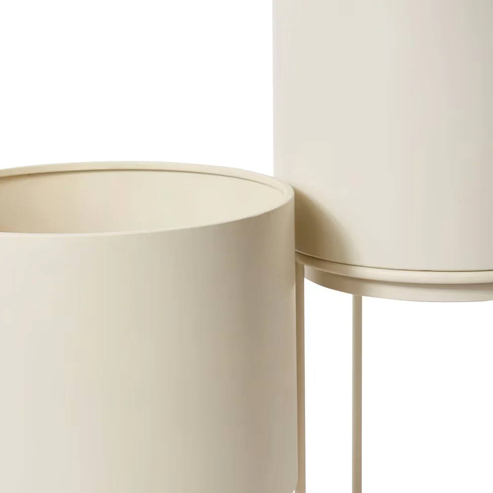 Gunnor Planter with Stand - Set of 2 - Image 4