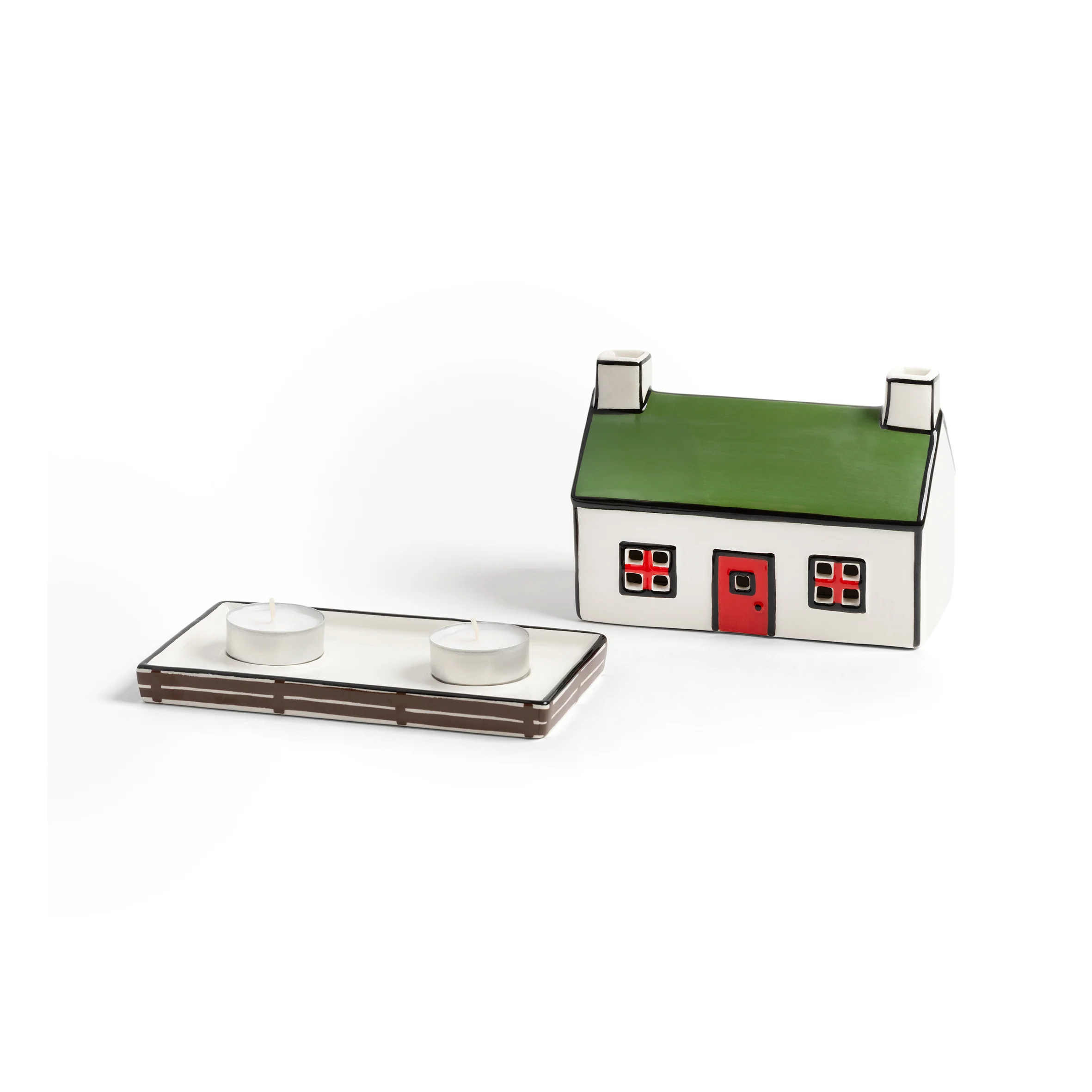 Haines Stockholm Tealight - Green - Image 2
