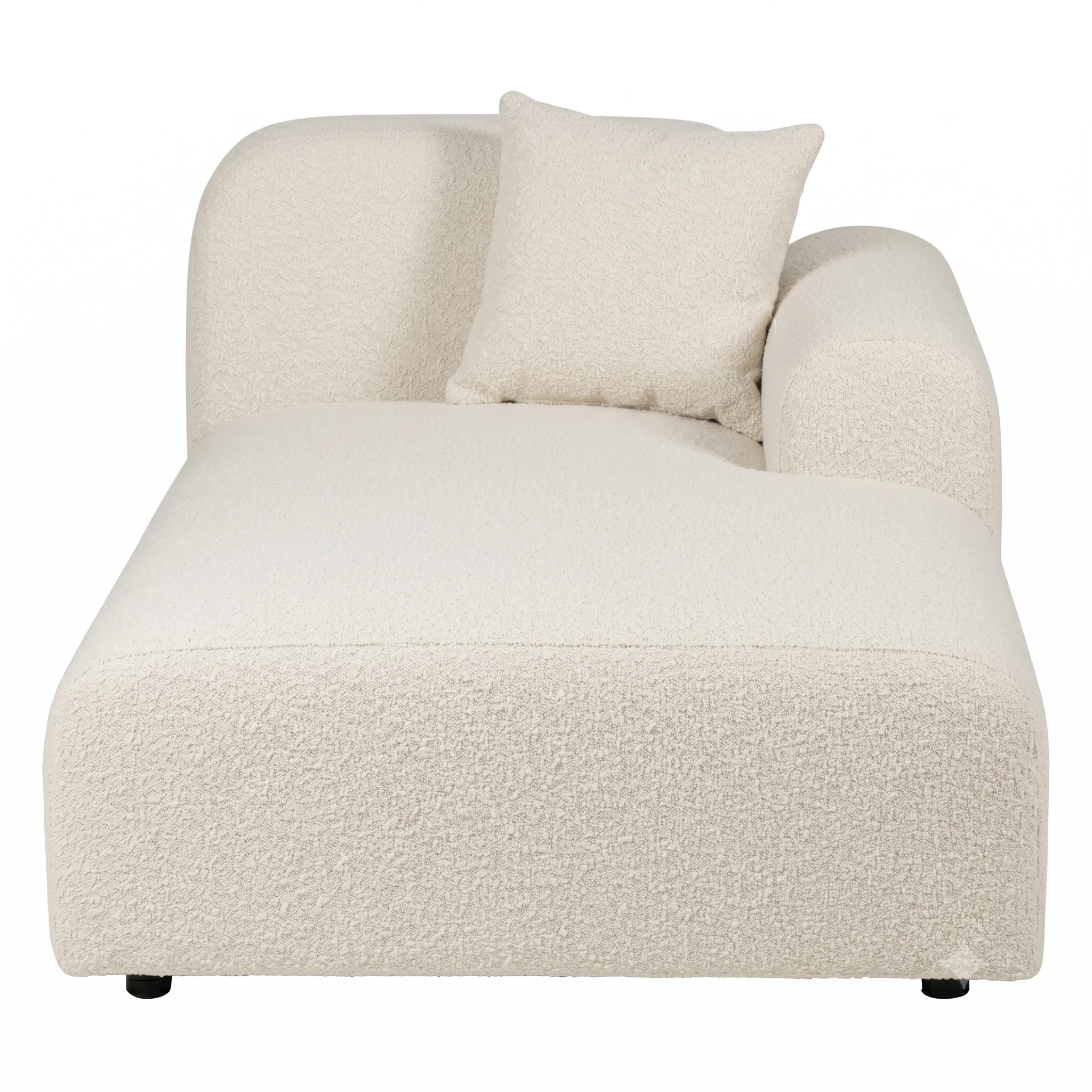Hampton Sofa - Chaise Right Arm - Yarra Cream Boucle - Floor Stock