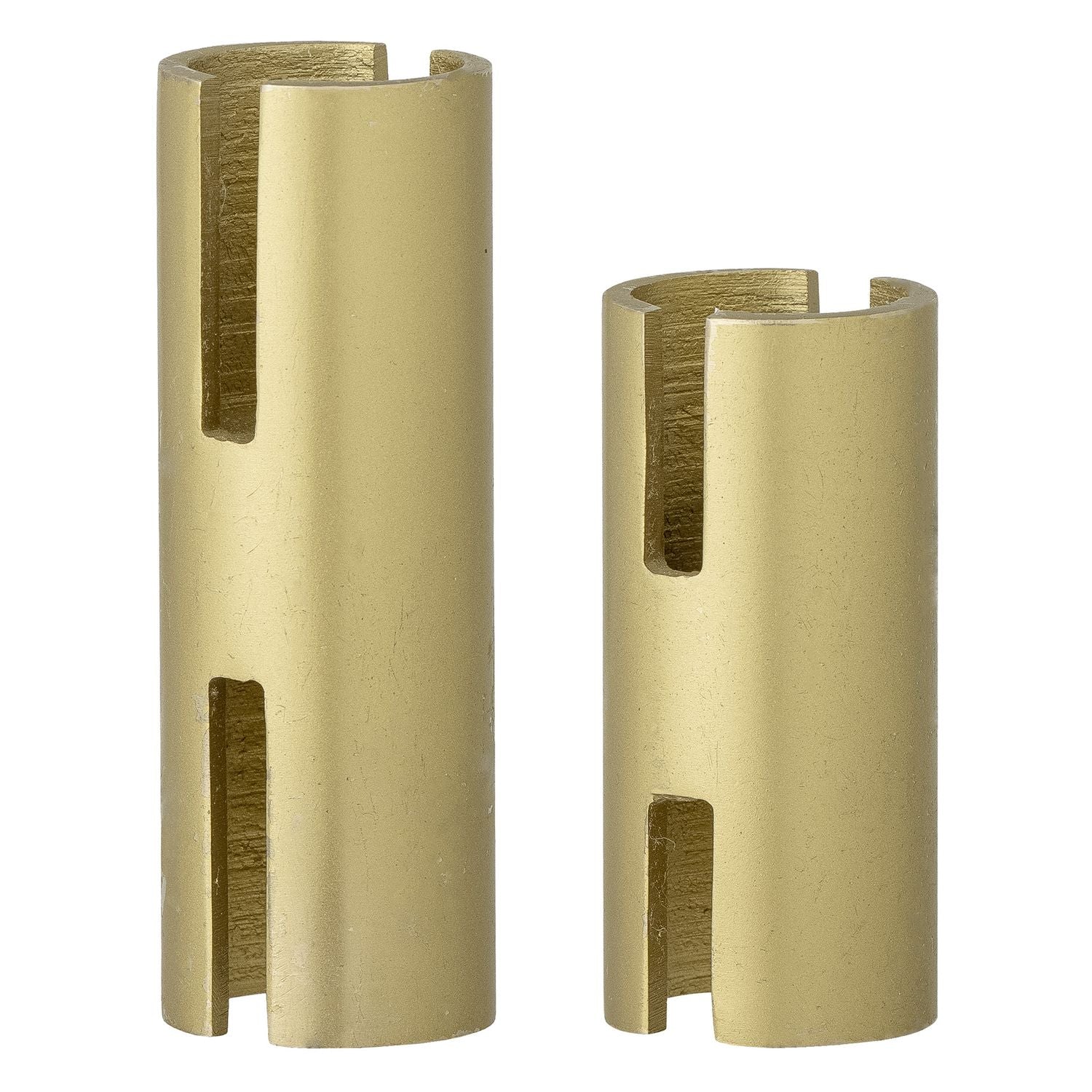 Hatice Metal Candle Holder - Gold - Set of 2
