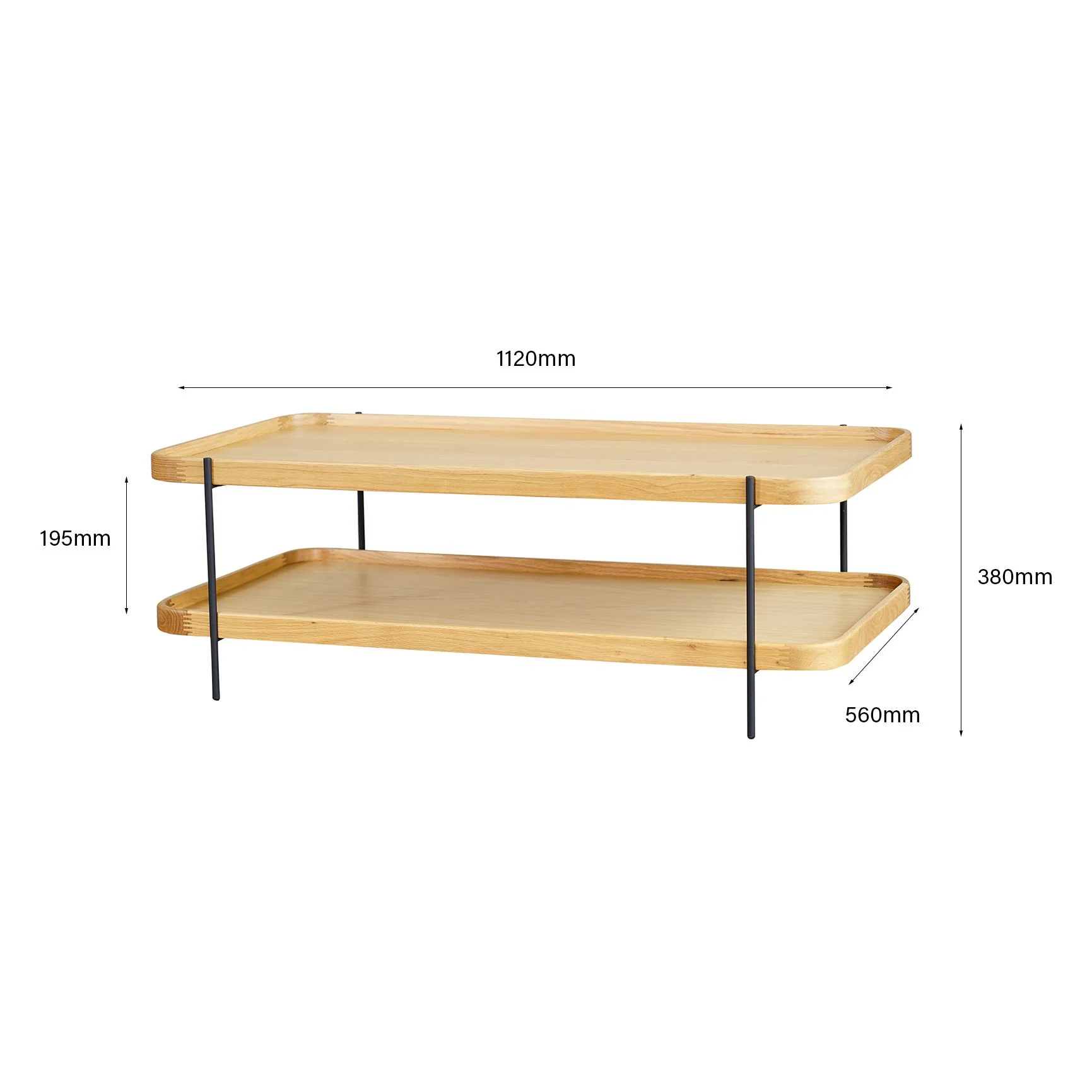 Humla Rectangular Coffee Table - Image 7