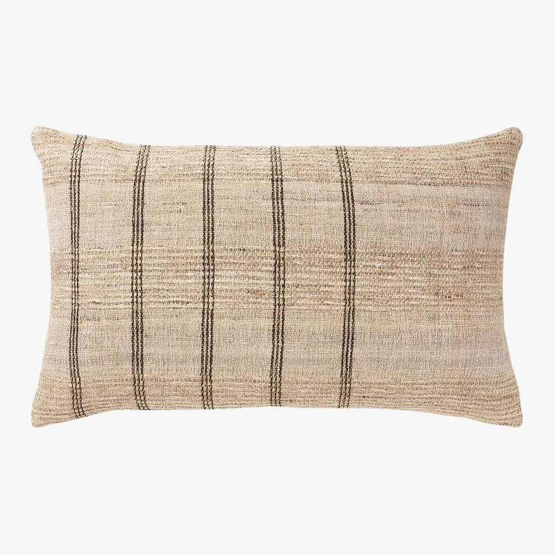 Husk Wool & Silk Cushion - Image 2