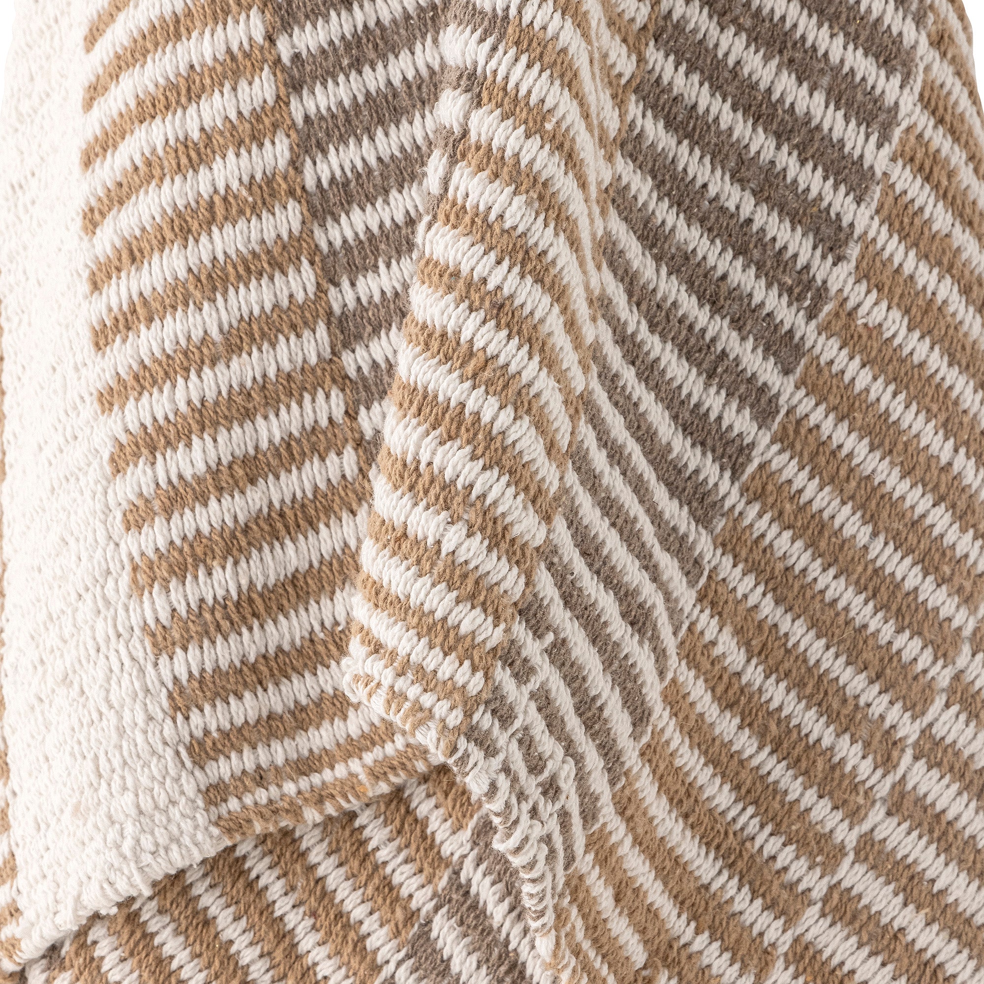 Isnel Recycled Cotton Throw - Nature - Image 3