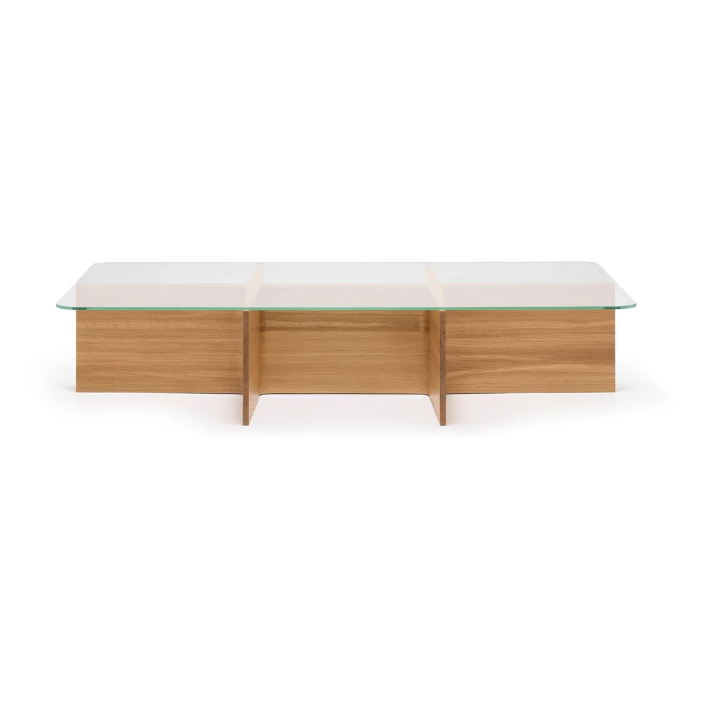 Jaunt Glass Rectangular Coffee Table - Image 2
