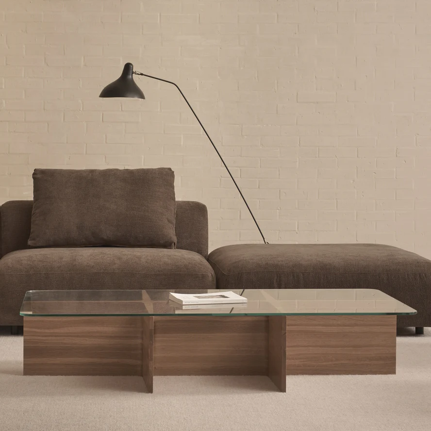Jaunt Glass Rectangular Coffee Table - Image 3