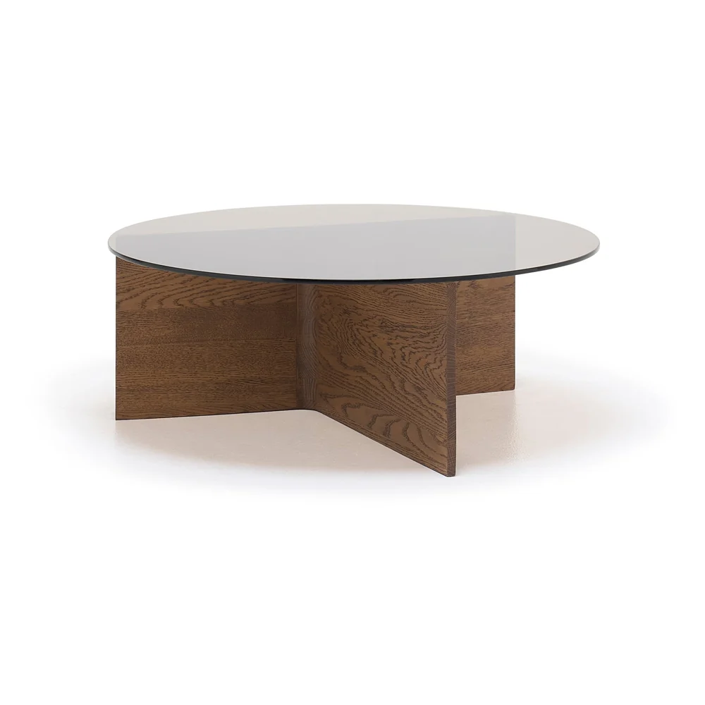 Jaunt Glass Round Coffee Table