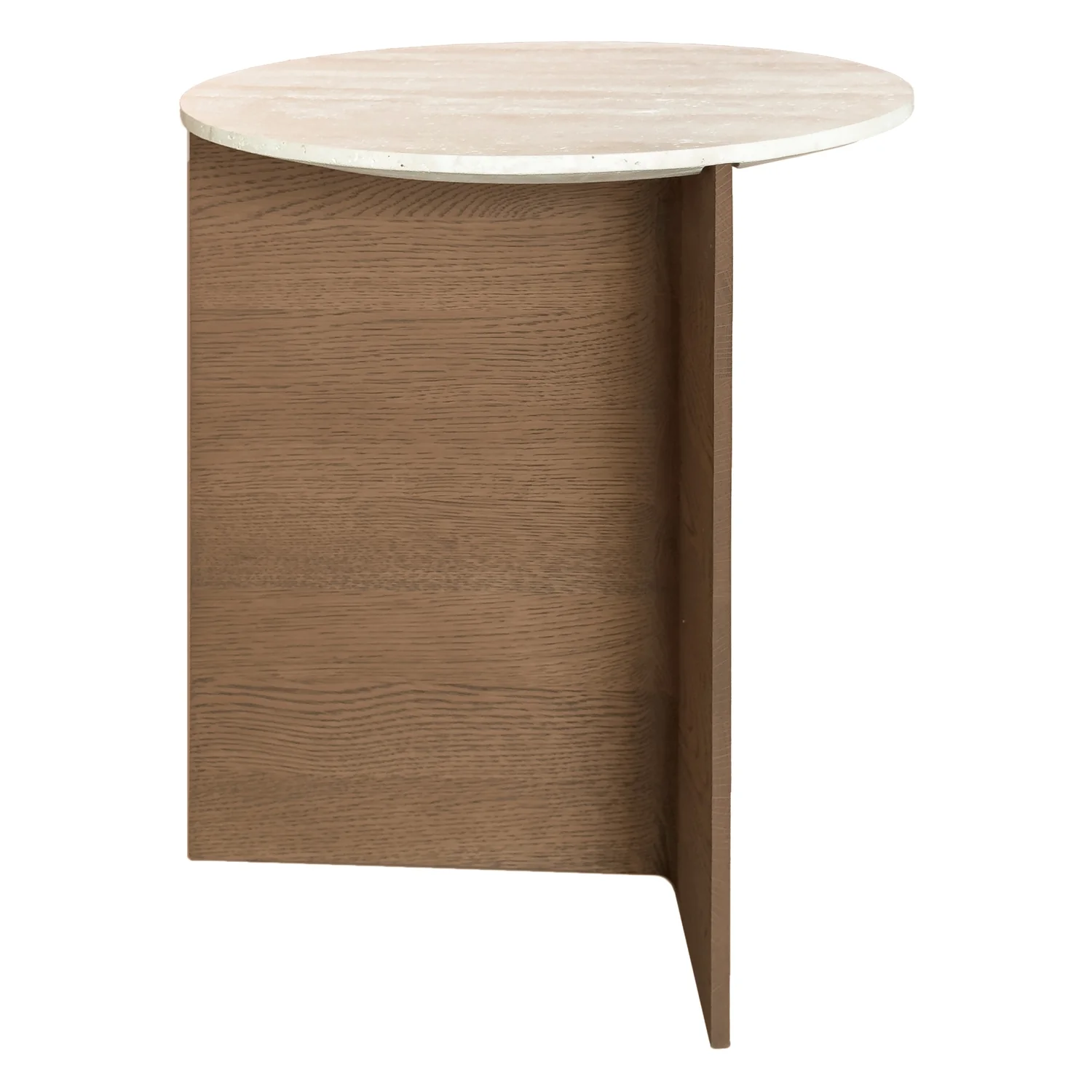 Jaunt Travertine Side Table - Image 3