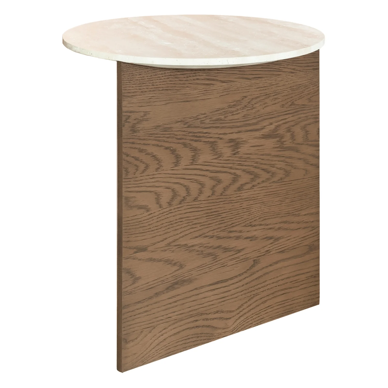 Jaunt Travertine Side Table - Image 4