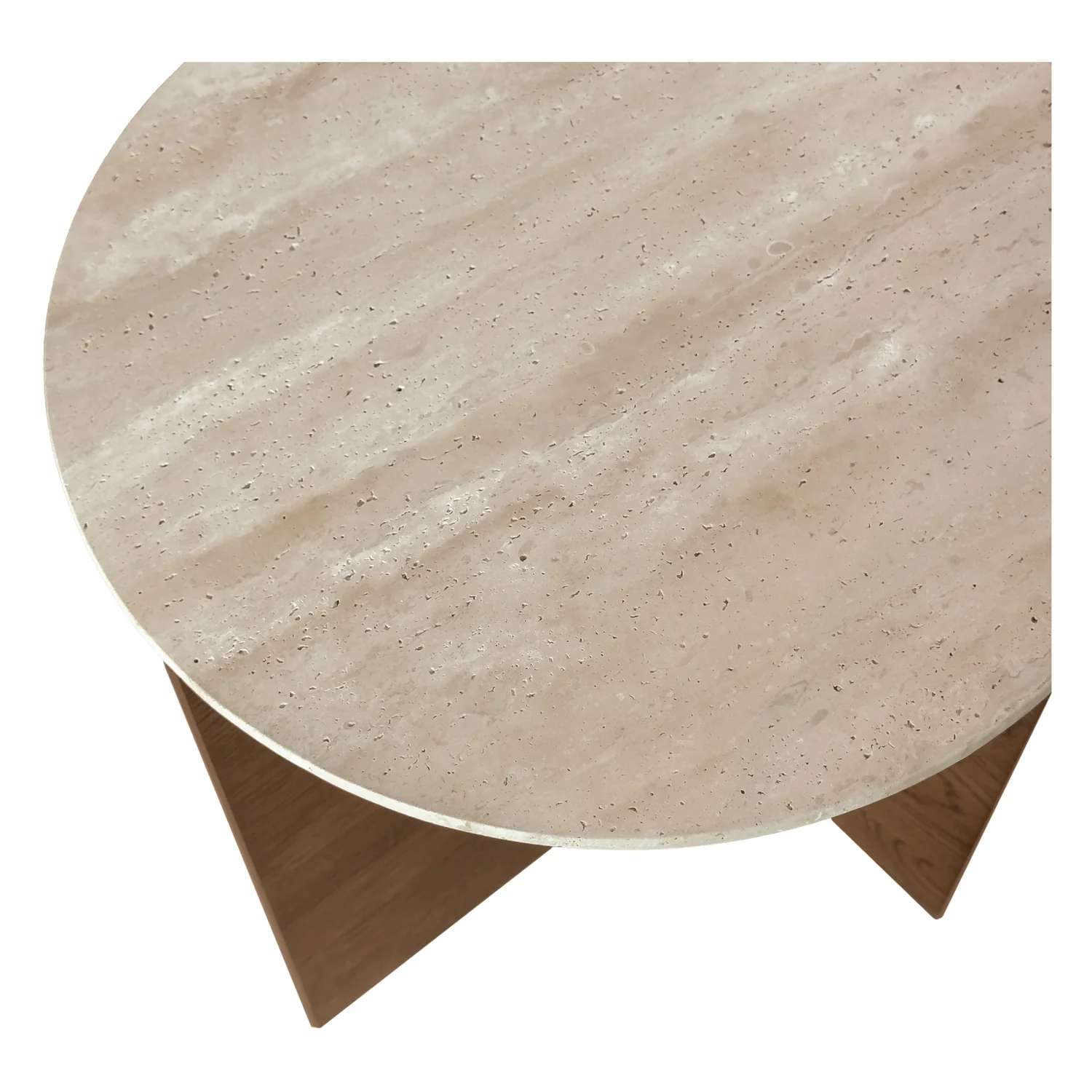 Jaunt Travertine Side Table - Image 6